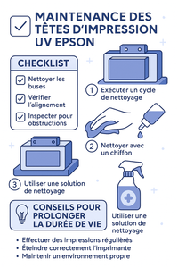 Maintenance et Optimisation des Têtes d'Impression UV : Guide Expert pour Maximiser la Durée de Vie